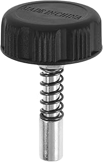 1 Set Keyboard Stand Gear Adjustment Pin - Height Control Spring Loaded Replacement for Digital Piano Stand Home Studio Use Black