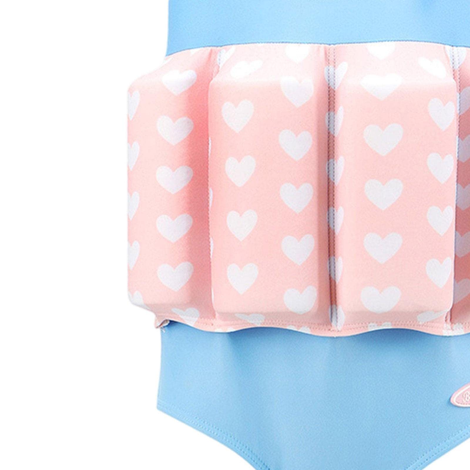Losa Girls Floatation Swimsuits Adjustable Safety Waistcoat Watersport Buoyancy A-picture-33