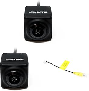 Amazon.com: Alpine (2 HCE-C1100 High Dynamic Range (HDR) Rear View ...