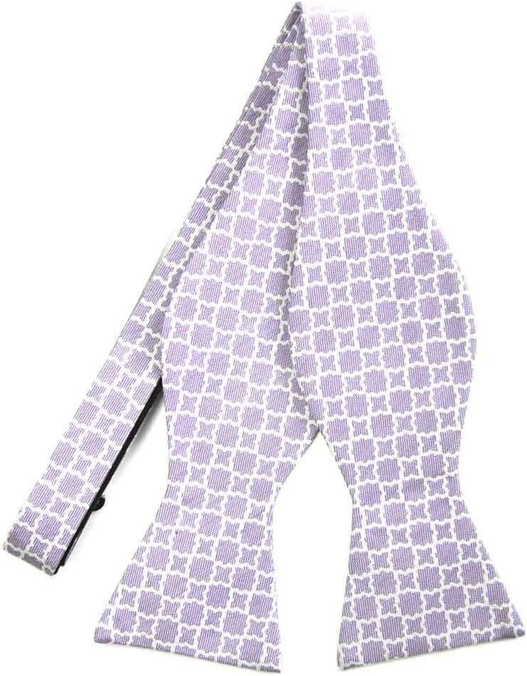 tiemart Regent Morris Neckwear Cotton/Silk Self-Tie Bow Tie