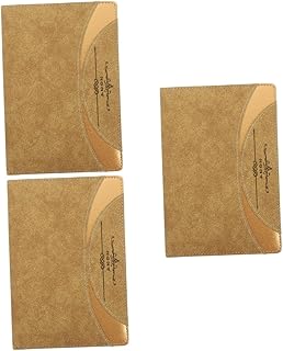 Ciieeo 3 Peças Caderno De Trabalho Livros De Notas Para Caderno De Trabalho Para Bloco De Notas De Trabalho Livro De Escrita Diário Planejador De Agenda Diária Bloco De Notas Anual