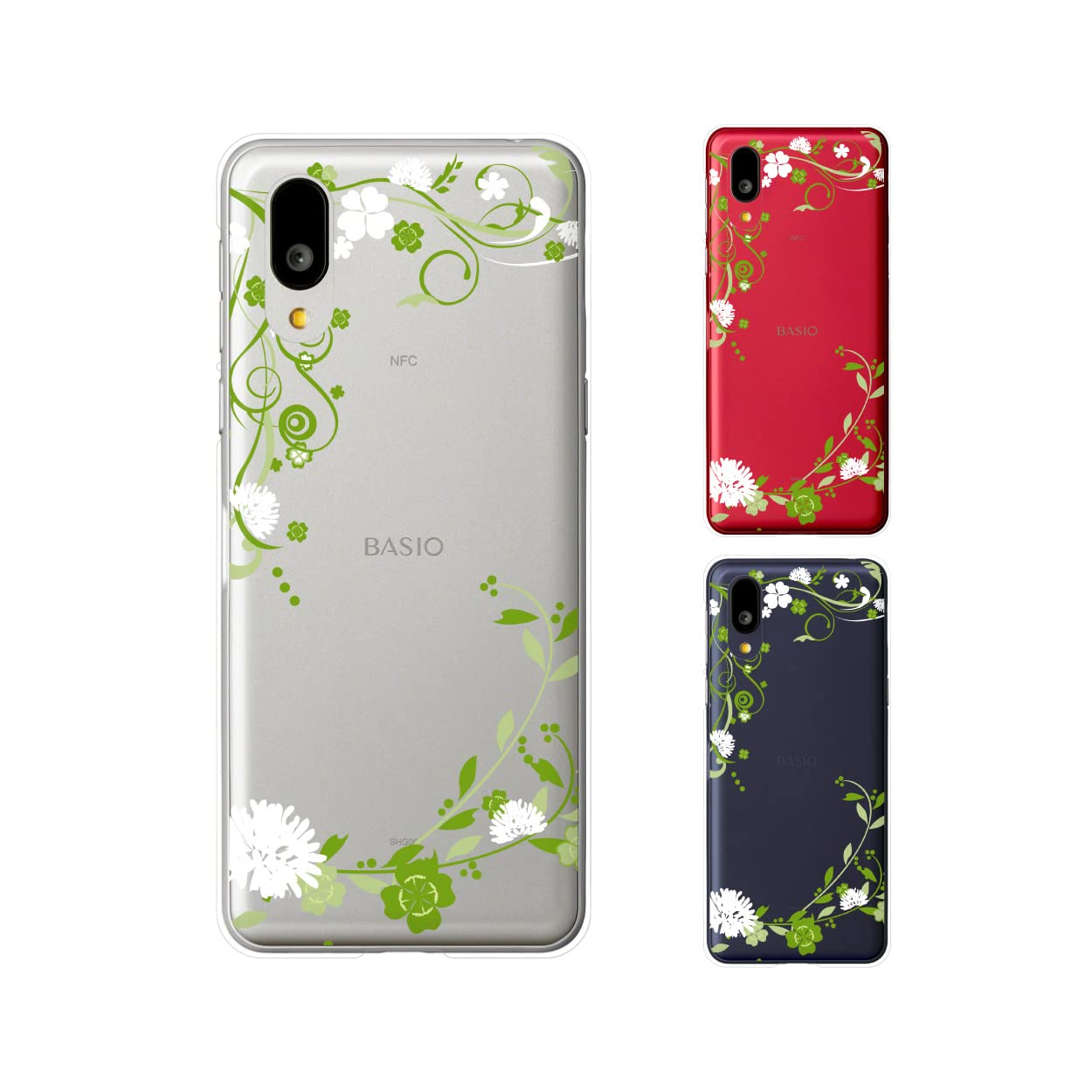 BASIO sharp SHG09スマホ本体&クリアケース Amazon.co.jp: 【液晶ガラスフィルム1枚付き】Pysea シャープ