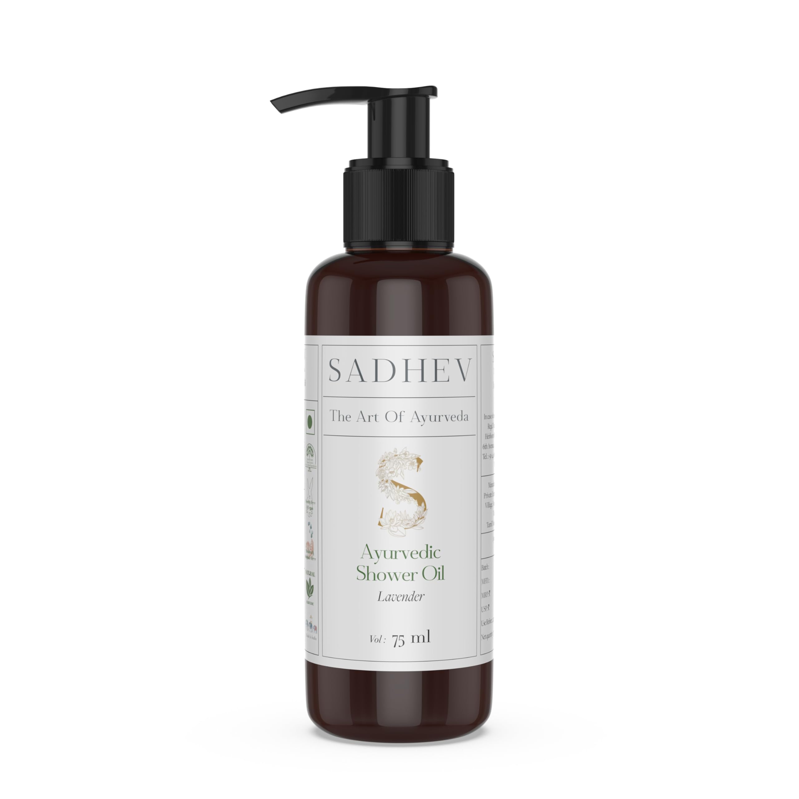 Sadhev’s Lavender Shower Oil - 75ml