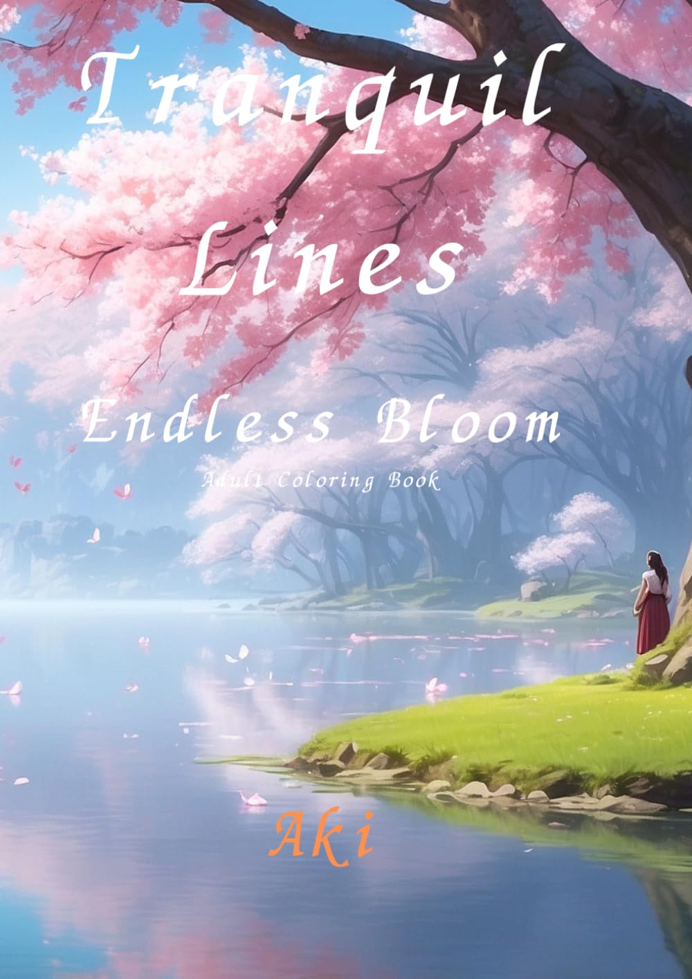 Tranquil Lines: Endless Bloom:Adult Coloring Book