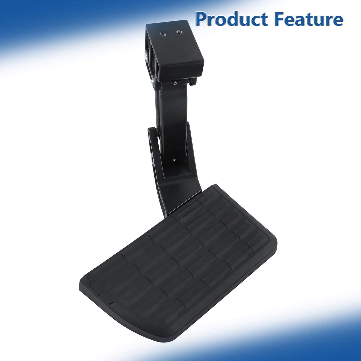 Silscvtt Rear Trucks Bed Step Tailgate Bedstep Folding Retractable Bumper Tailgate Step Black Replacement for Toyota Tundra 2022 2023 PTS30-34000 PT392-34231