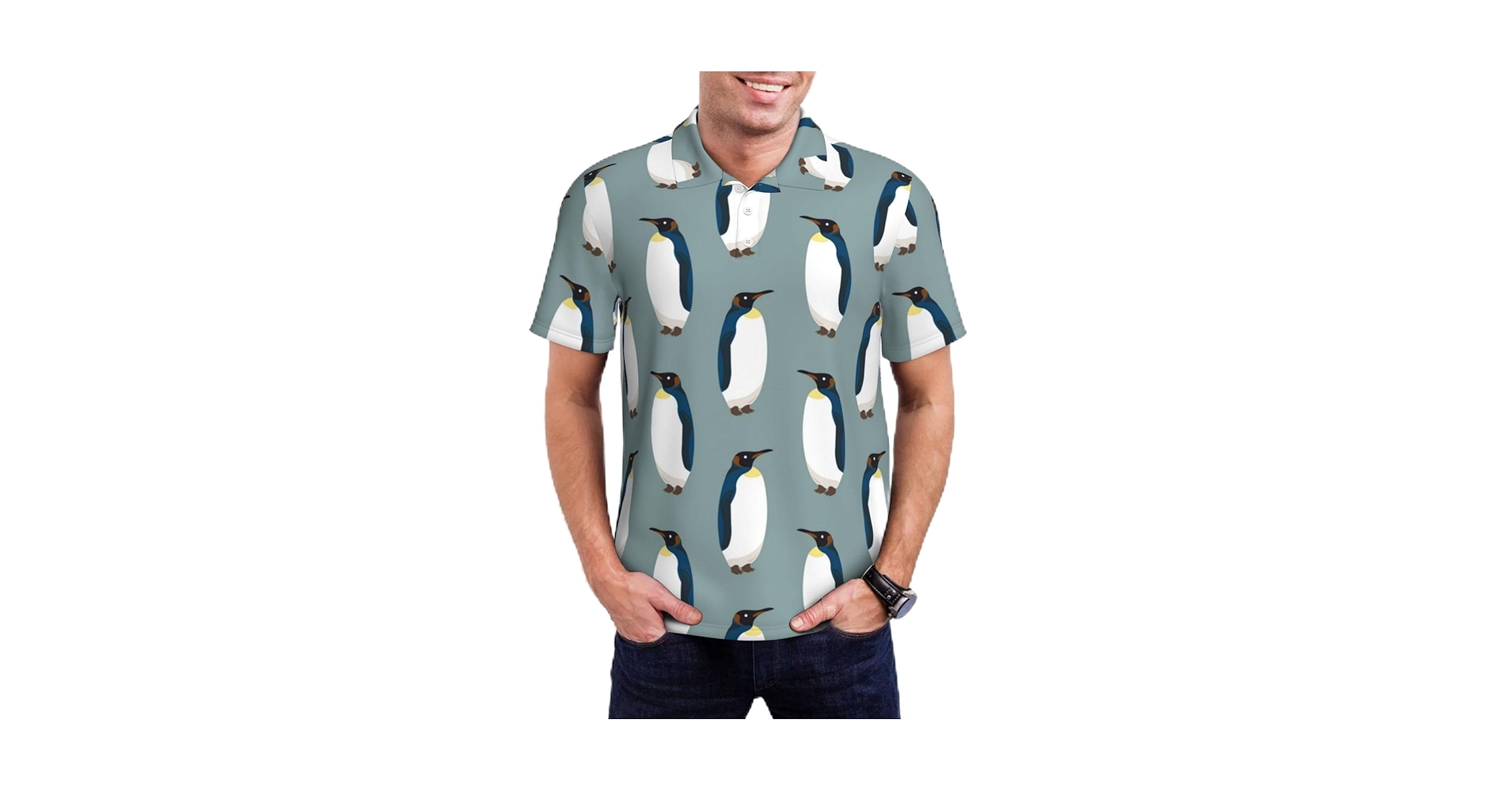 メンズウェア Penguin by Golfickers [MOCKNECK SHIRTS] Penguin by Golfickers MOCKNECK SHIRTS