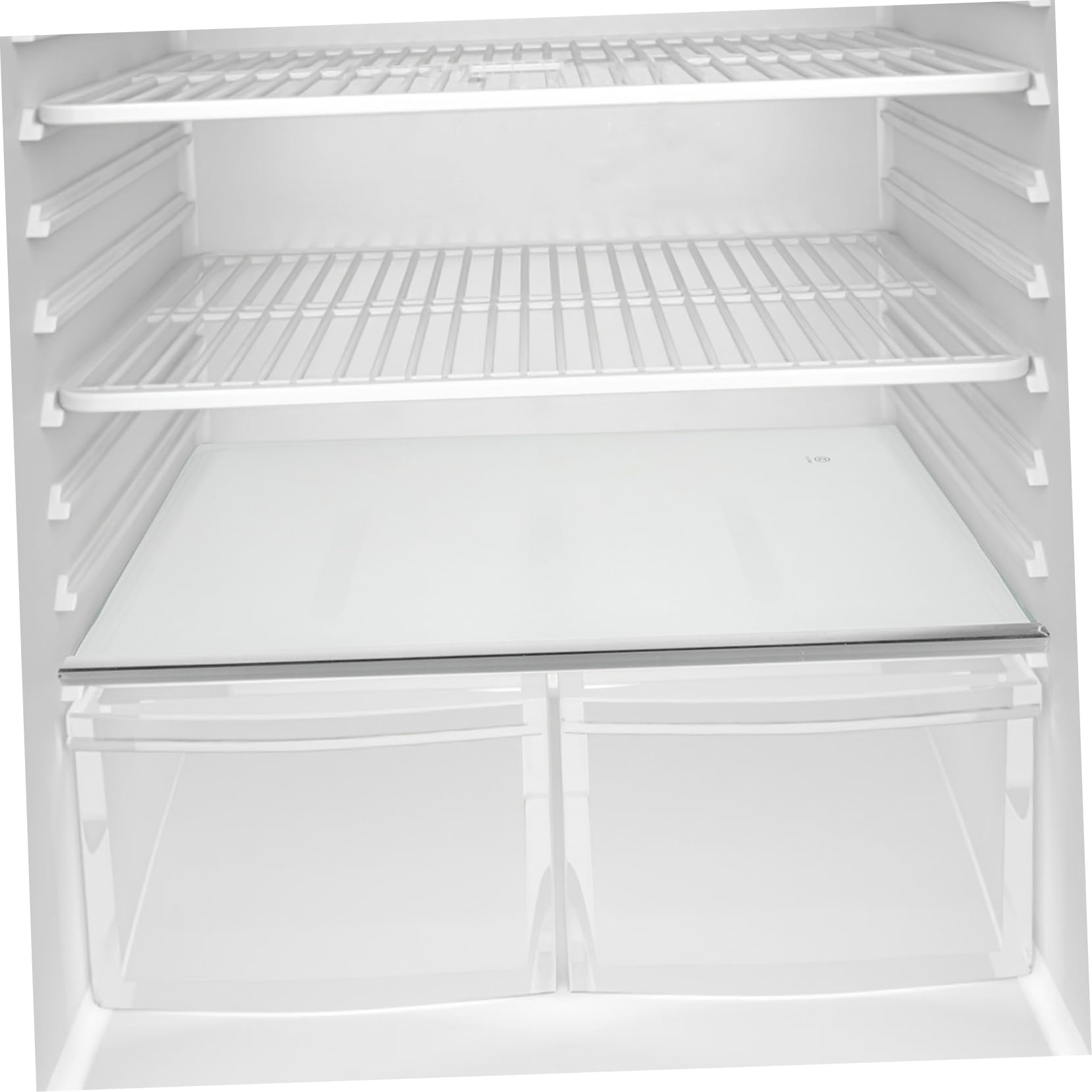 Glasablage mit Stabiler Unterstützung aus Gehärtetem Glas für Kühlschrank und Einfacher Reinigung für Küche und Haushaltsorganisation