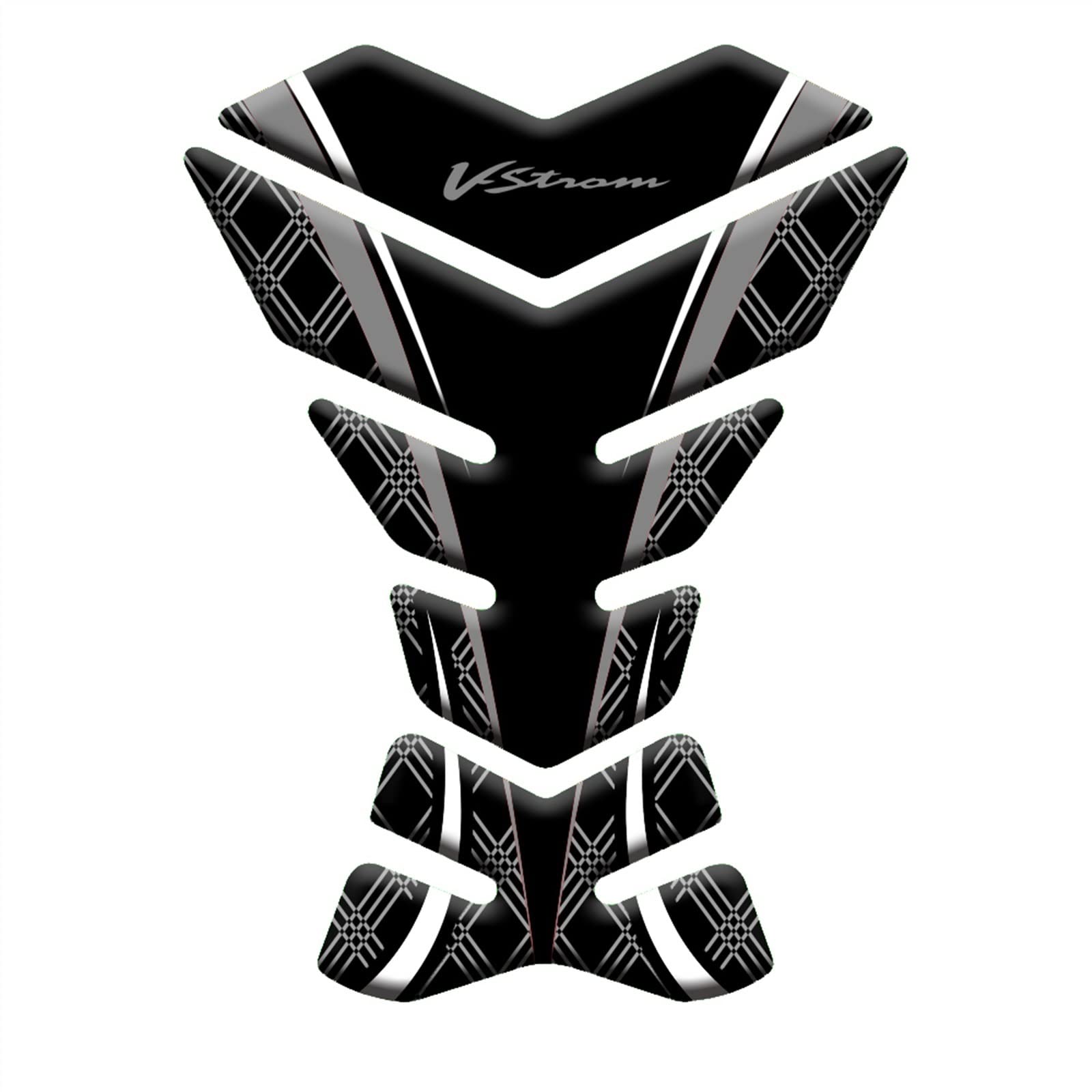Sticker réservoir Suzuki V-Strom 650 anti-rayures genouillères