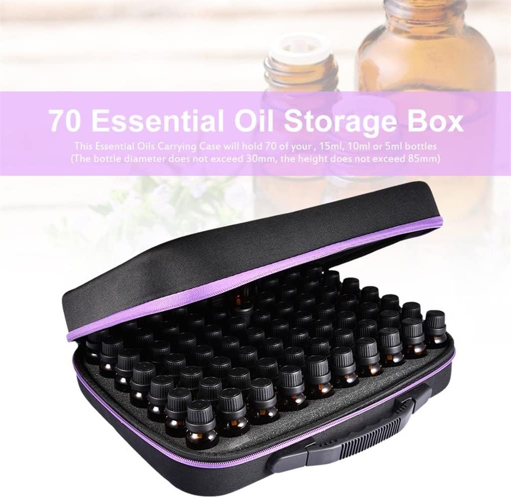 Essential Oil Holder Traveling Carrying Case Storage Box 5/10/5 Ml Aromatherapy Bottles Roller Bottles