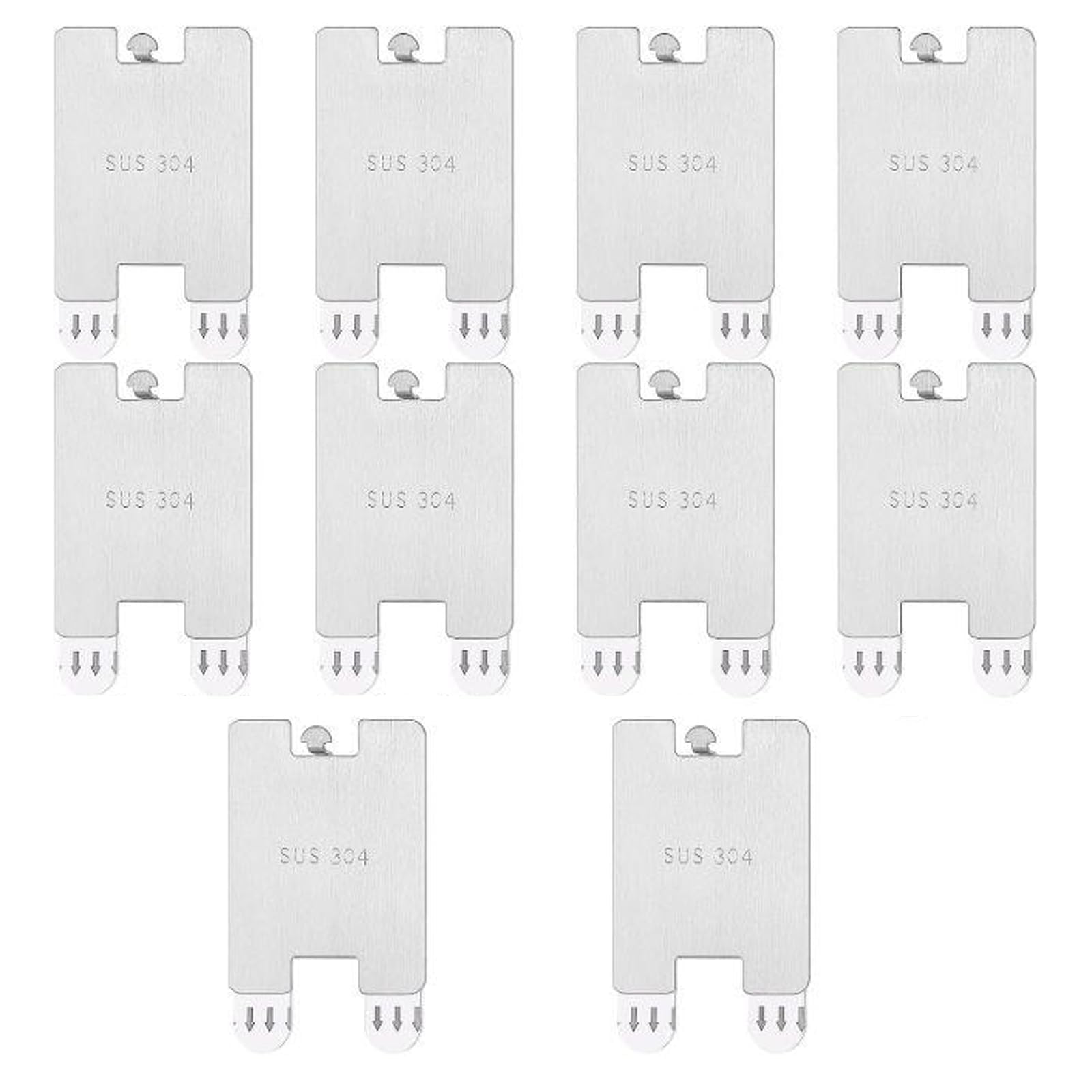 10 Pcs Picture Hanging Kit, Picture Hooks No Nails, Command Picture Hooks