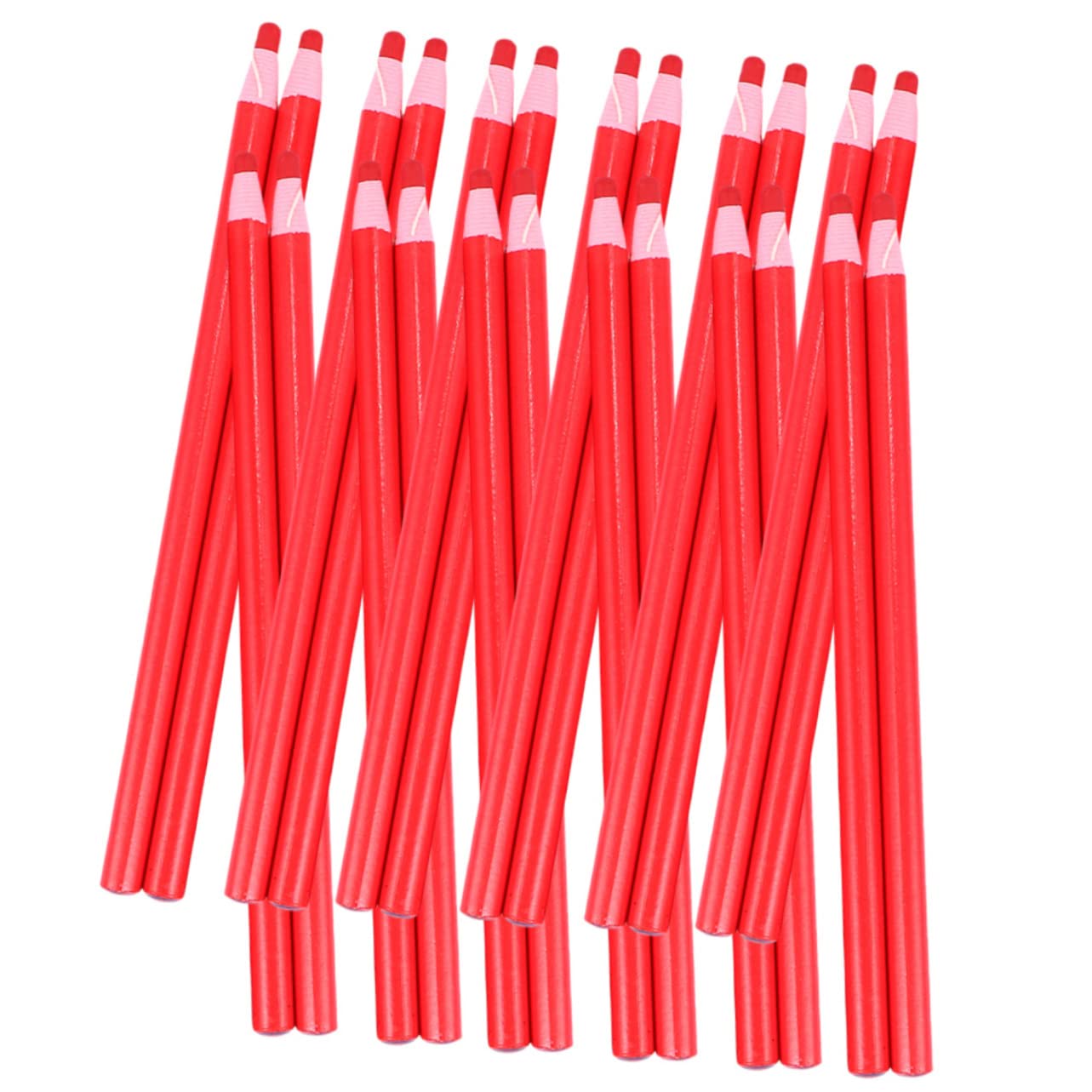 SEWACC 24pcs Wax Markers Assorted Colors Drawing Pencil Box Non-cut Grease Pencil Set Peel-off Fabric Markers