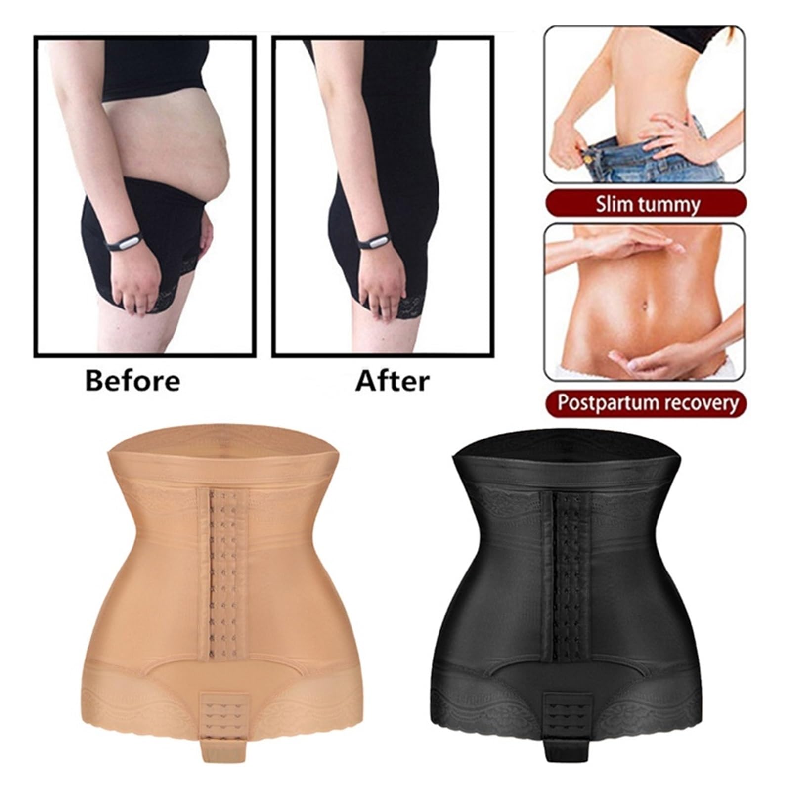 Guaina Modellante per Donna, Mutandine di Controllo della Pancia, Vita Alta, Modellante, Guaina Post-Parto, Intimo Snellente, Modellante