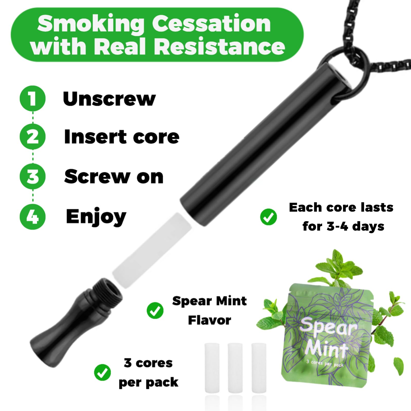 mint inserts for cigarettes Amazon.com: LAMKHOO Breathing Necklace to Quit Smoking and Vaping with  Refillable Mint Pods Stop Smoking Aids Fidget Necklace for Anxiety Relief  Smokeless Inhaler for Adults (spear mint*1) : Health & Household