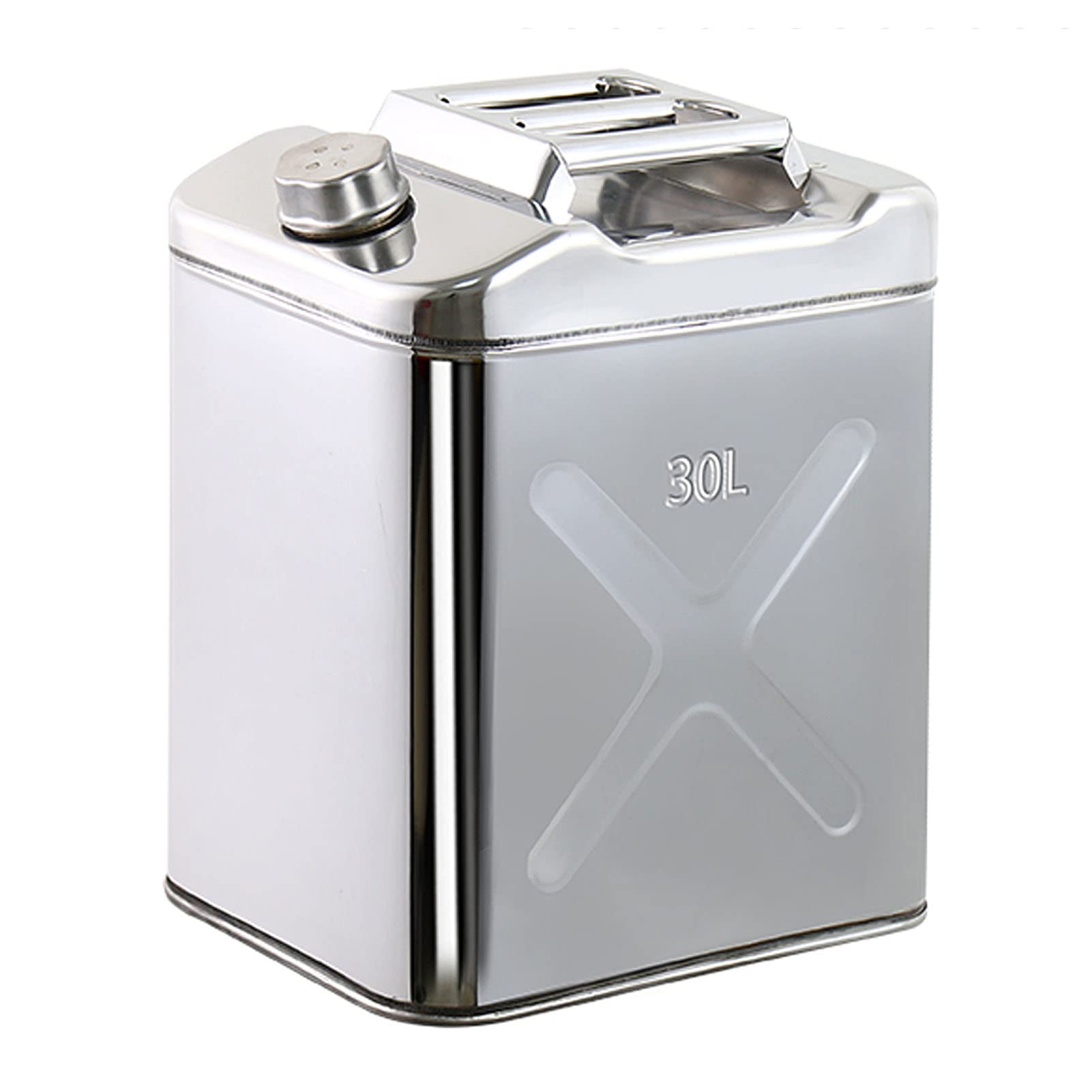 Récipient de carburant diesel 40L jerrycan en acier inoxydable avec bec
