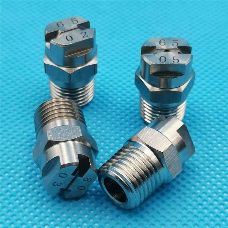 Mini pompa piccola di alimentazione di alta qualit Jet in acciaio inossidabile da 1/4 "VEE NOTTO INDUSTRIALE Acqua di lavaggio dell'acqua Spray Ugello , Hvv Ugello spray for ventola a getto, lavaggio