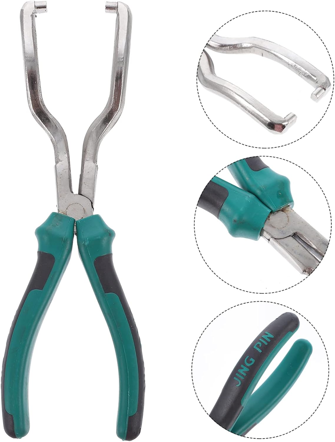 Holibanna Hose Clamp Plier Tool for Petrol Hose Disconnect Wear-Resistant Portable Pliers Reusable Fuel Line Clamps for Automotive Maintenance 1 Piece