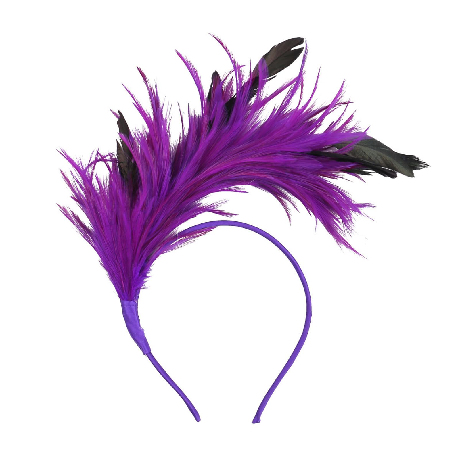 MICFENY Headwear With Bright Color For Theme Event Gathering Bendable Hairhoop for Gras Festival Celebration
