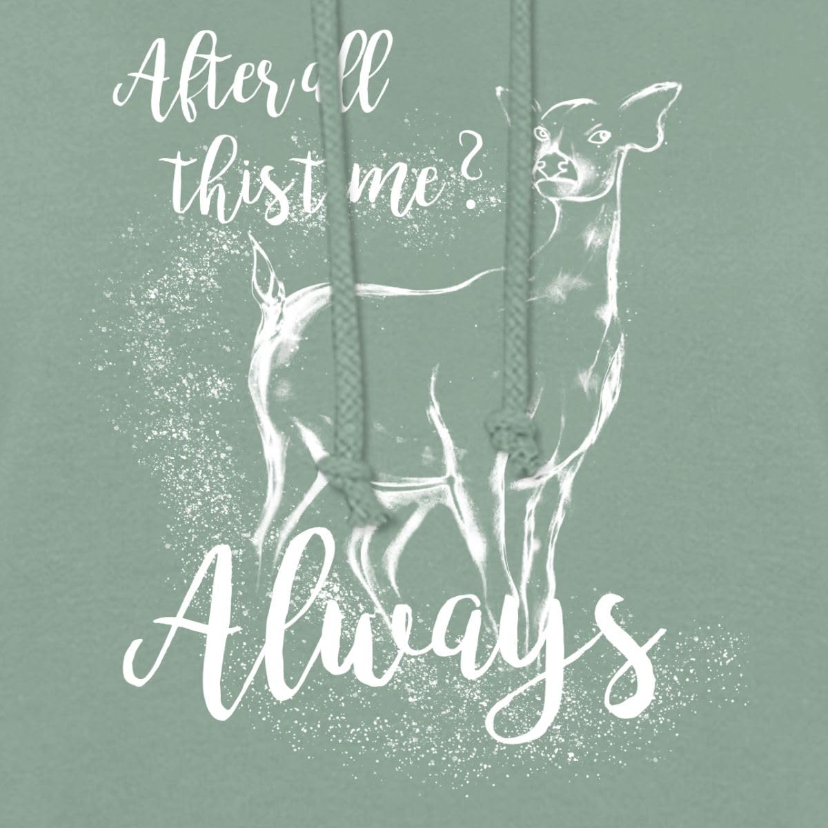 Spreadshirt Harry Potter Patronus Bichette Biche Sweat À Capuche Femme