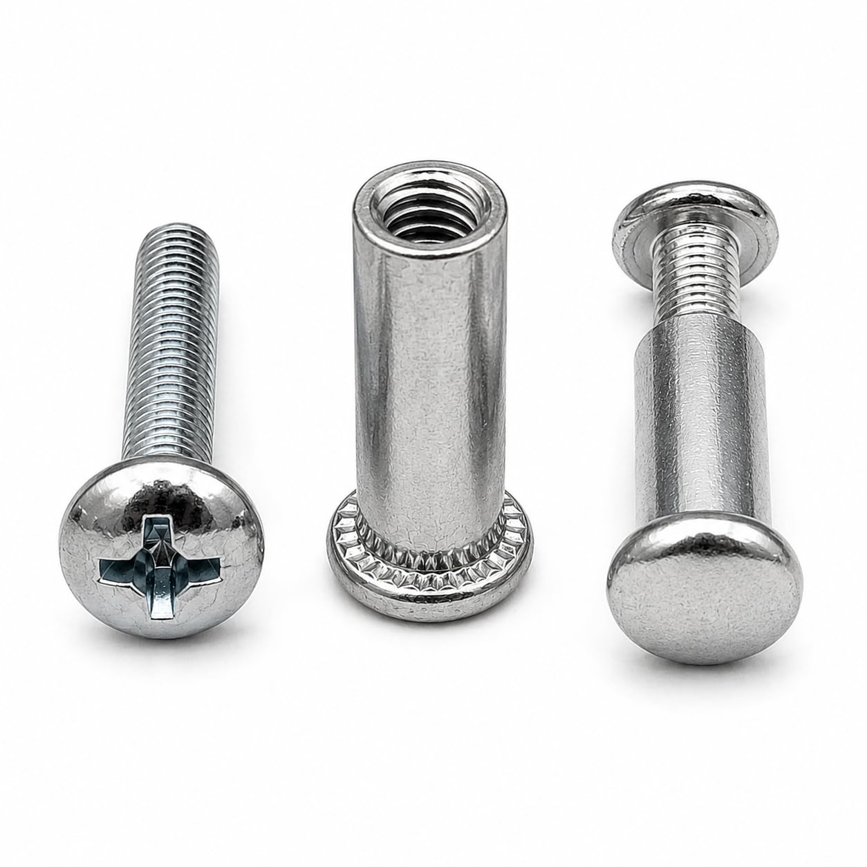 By VP INDUSTRIES (Combo -20 Pcs) M6x45 mm Allen JCB Head Screw with Sleeve Nut & Allen Key | Brass Gold Male-Female Connector for Wood Work, Electrical Fittings, DIY Projects & Industrial Use — Amazon image 10