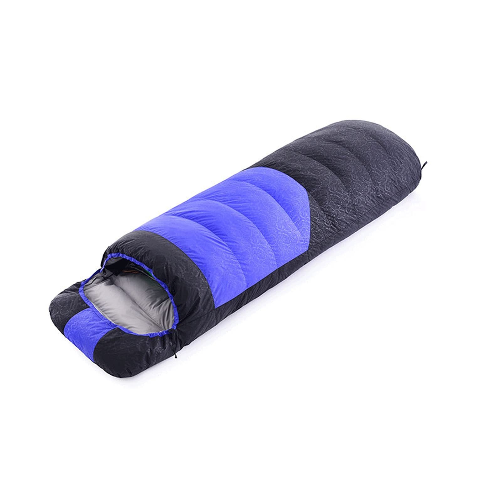 XIXIDIAN Schlafsäcke, Daunenschlafsack, wasserdichte Nähen Umschlag Schlafsack für Erwachsene Backpacking Camping im Freien (Color : Blue) Sport & Freizeit