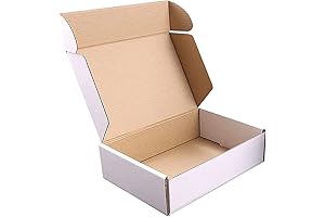 20Pack Corrugated Cardboard Shipping Boxes