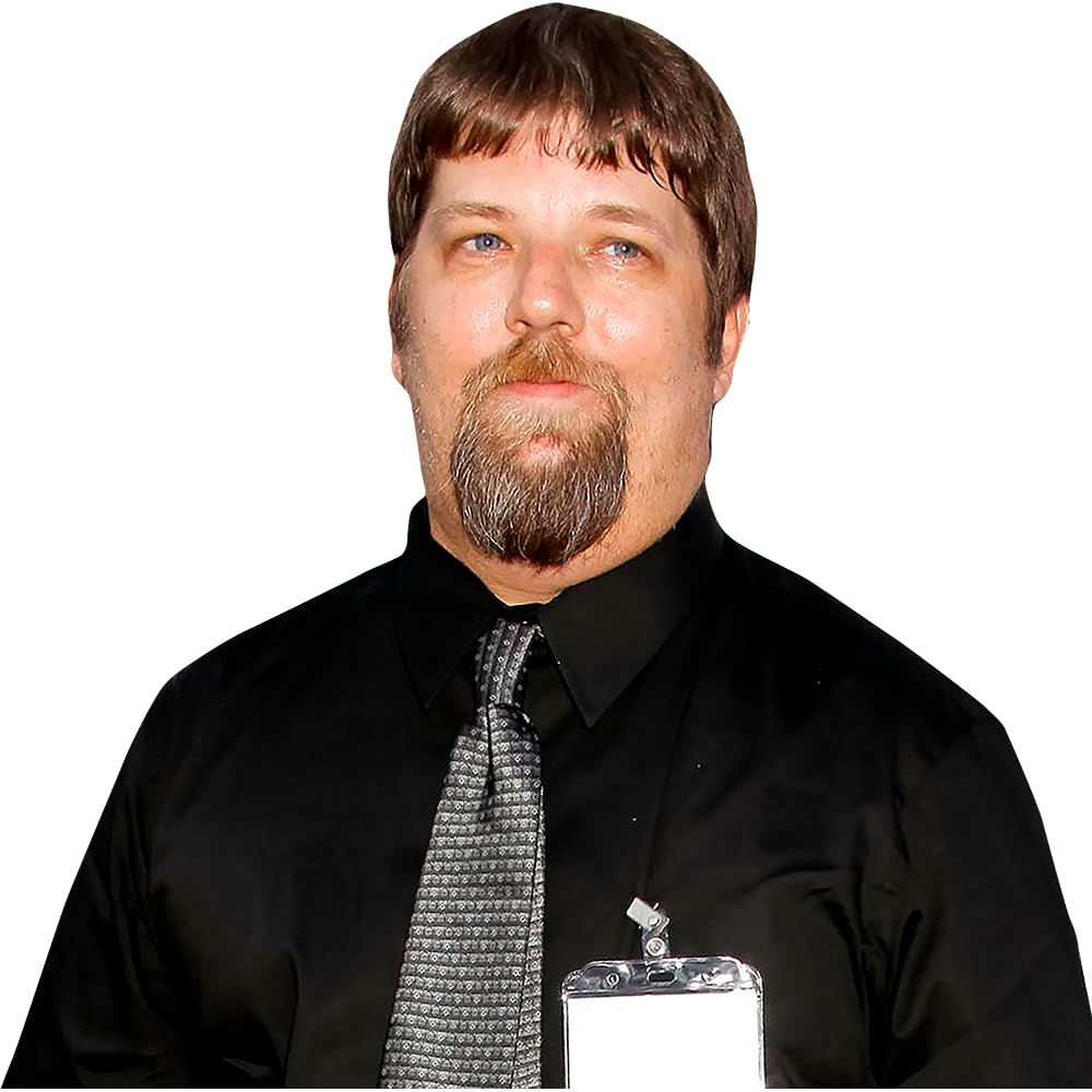 David W. Harper (Black Shirt) Half Body Buddy Cutout