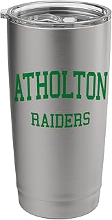 Atholton High School HS Columbia MD Retro Stainless Steel Insulated Tumbler