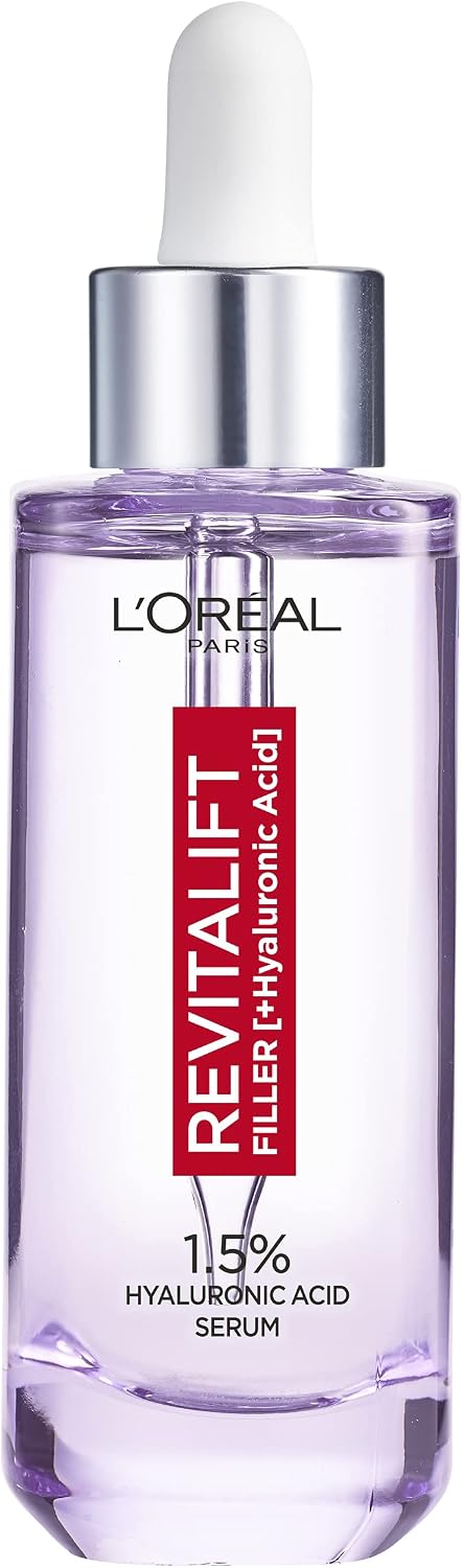L'Oréal Paris Hyaluronic Serum, Revitalift Filler, Anti-Ageing Face Care, Anti-Wrinkle - Image 3