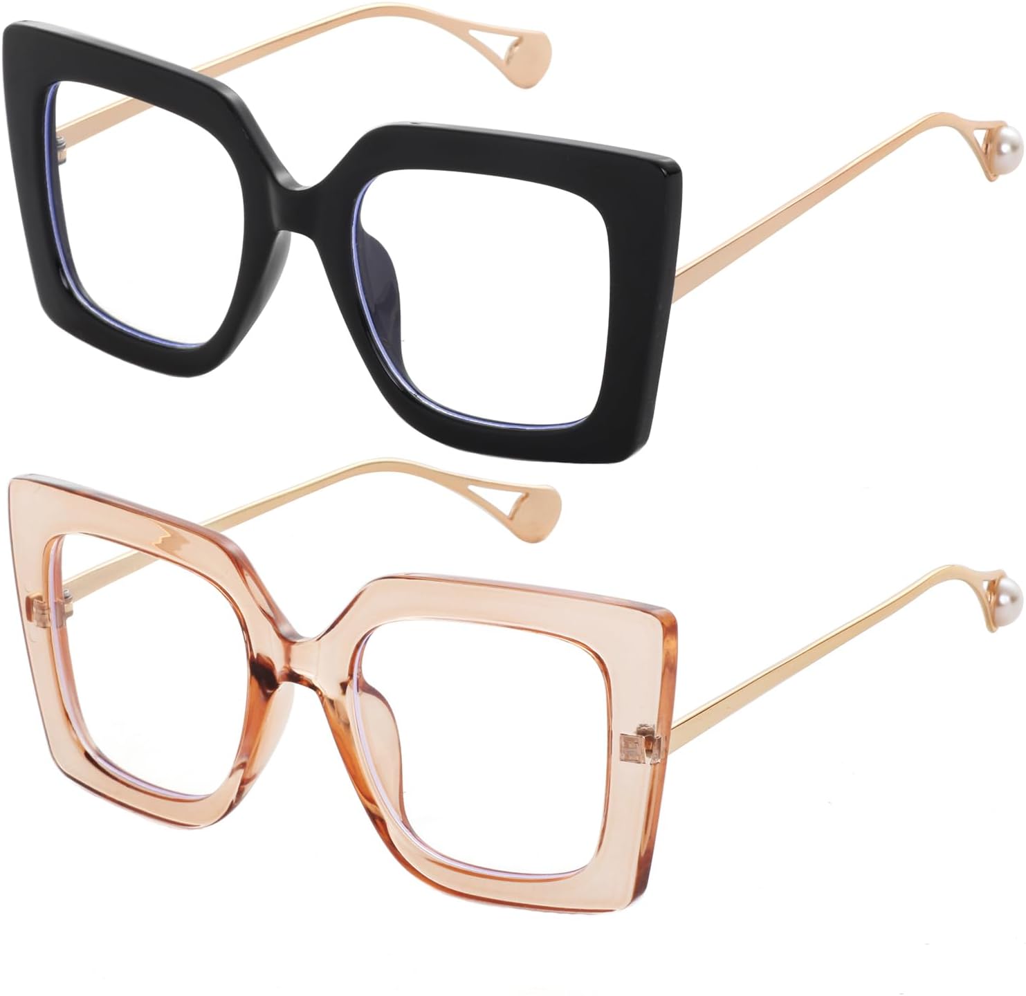 P2 Black+transparent Brown