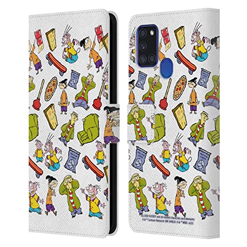 Étui cuir Galaxy A21s Ed, Edd, n Eddy pour éviter l'écran cassé