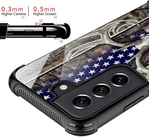 Miniatura 6 de CARLOCA Funda compatible con Samsung Galaxy S21 Ultra, funda para Samsung S21 Ultra de 6.8 pulgadas, funda de TPU suave antiarañazos para Samsung