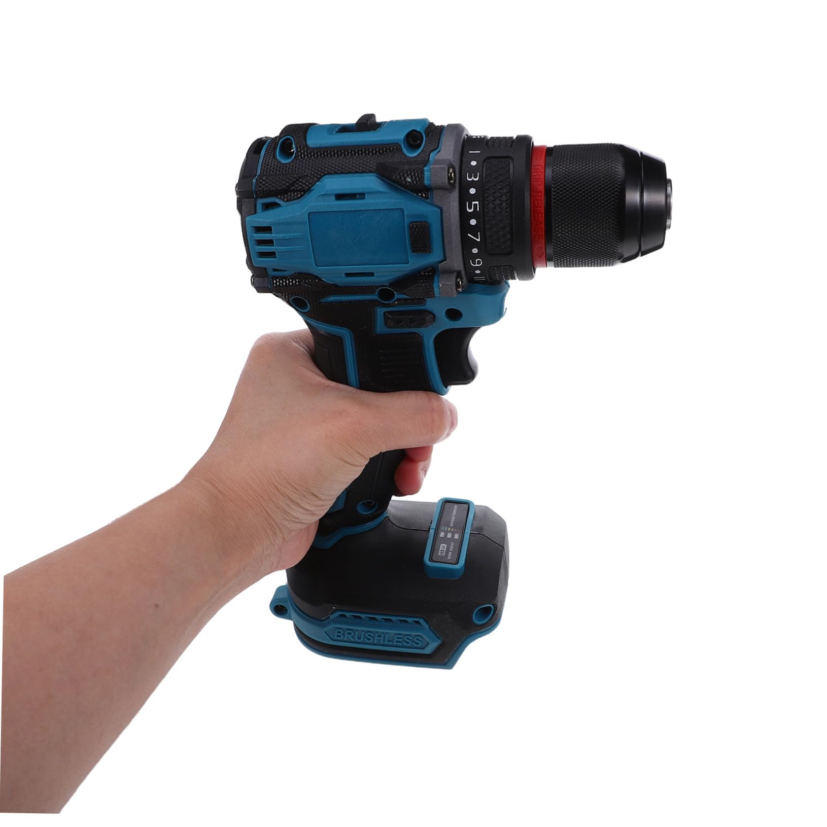 SEWACC Taladro Eléctrico Inalámbrico Portátil Atornillador Compacto para Bricolaje y Reparaciones Casa Compatible con Brocas Diseño Ligero y Potente para Uso Versátil