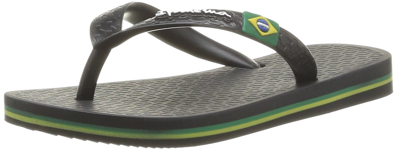 Ipanema Rio, Unisex Kids’ Flip Flop, Black (Black), 8 Child UK (25/26 EU)