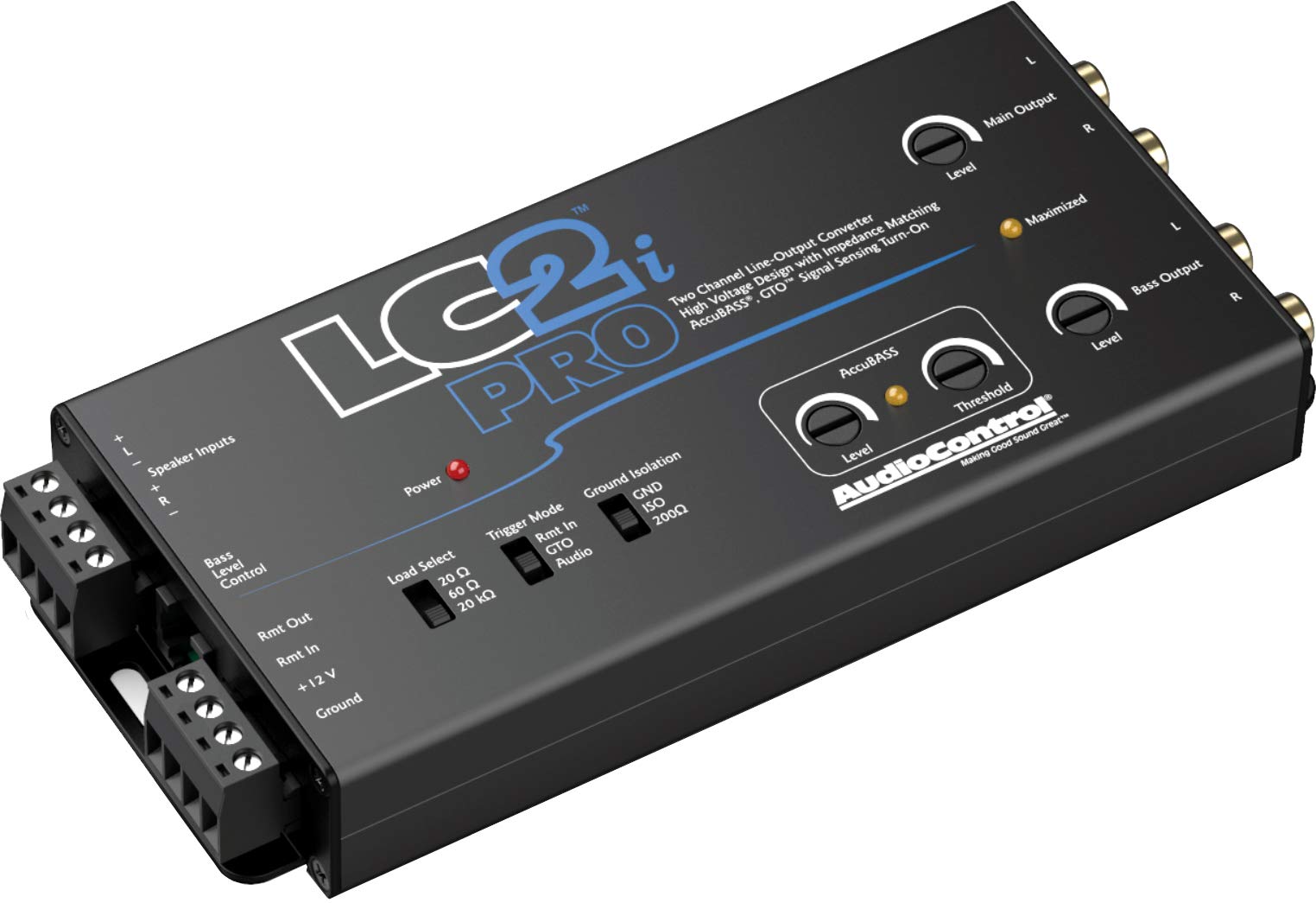 AudioControl LC2i PRO 2Channel Line Output Converter with Impedance