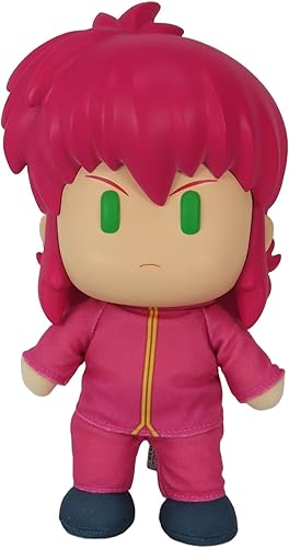Miniatura 1 de Great Eastern Entertainment Yu Yu Hakusho - Youko Kurama 2 Cabeza de Plástico movible Felpa 8" H