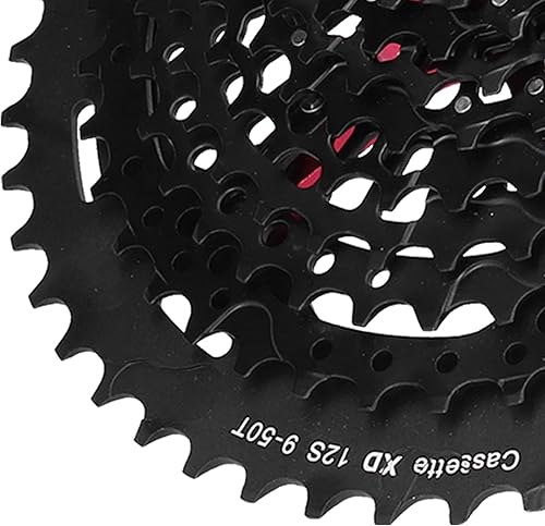 Miniatura 7 de SUNGOOYUE Rueda libre de 12 velocidades, volante de aleación de aluminio de bicicleta 12 velocidades 950T Cassette Flywheel XD System Accesorio