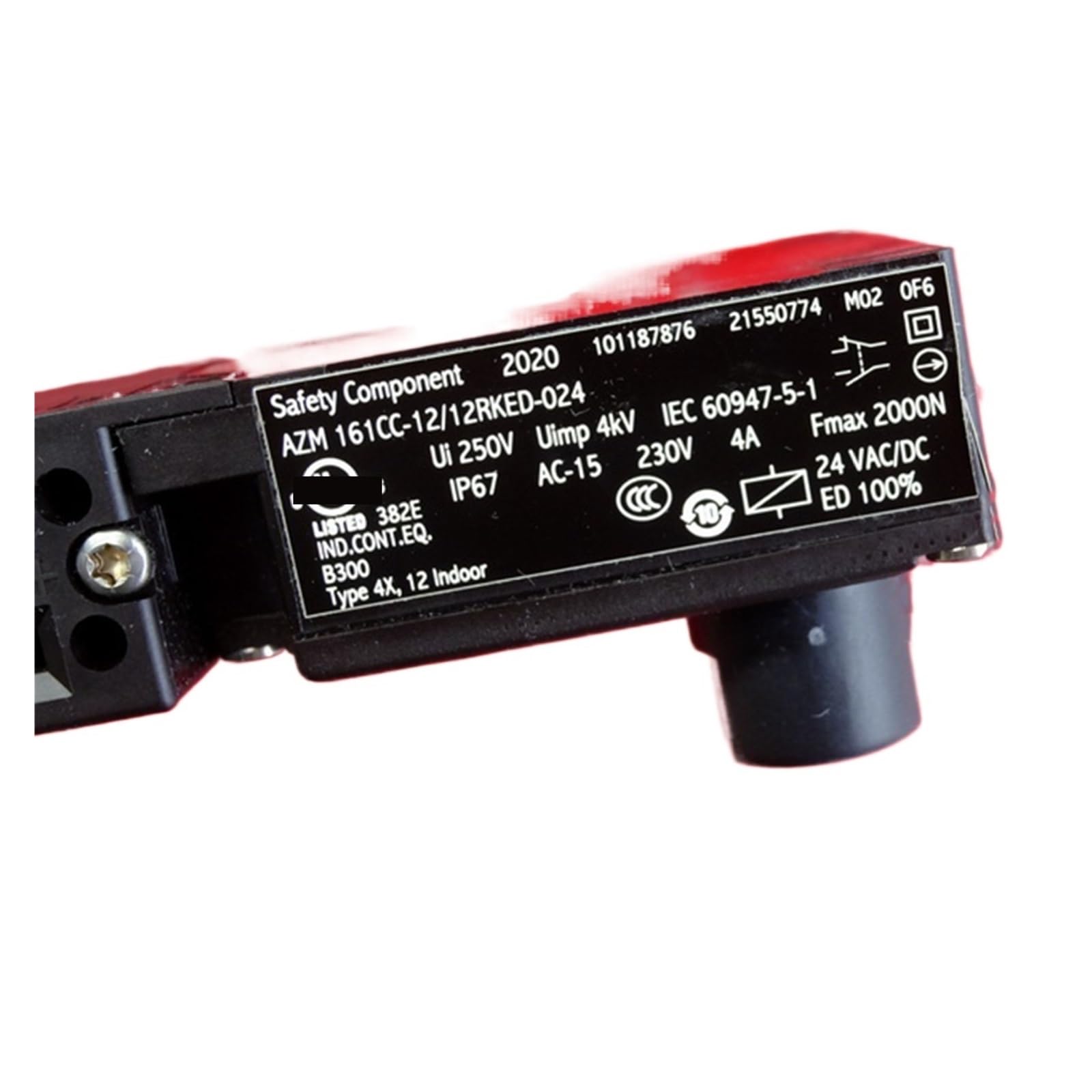 Interruttore di sicurezza 103000888 Interruttore 161CC-1212RKED-024