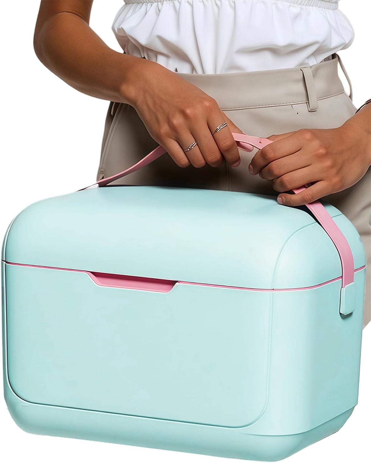 Photo 1 of Featherlight Small Hard- Sided Chiller?Shatterproof Insulated Travel Companion & Lunch Box - Your Stylish Personal Cooler 
