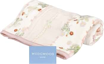 【新品】 ウェッジウッド 西川 ひざ掛け ブランケット グリーン ピンク 2枚 Amazon｜nishikawa 【 西川 】 ひざ掛け (ハーフケット) 140X100cm