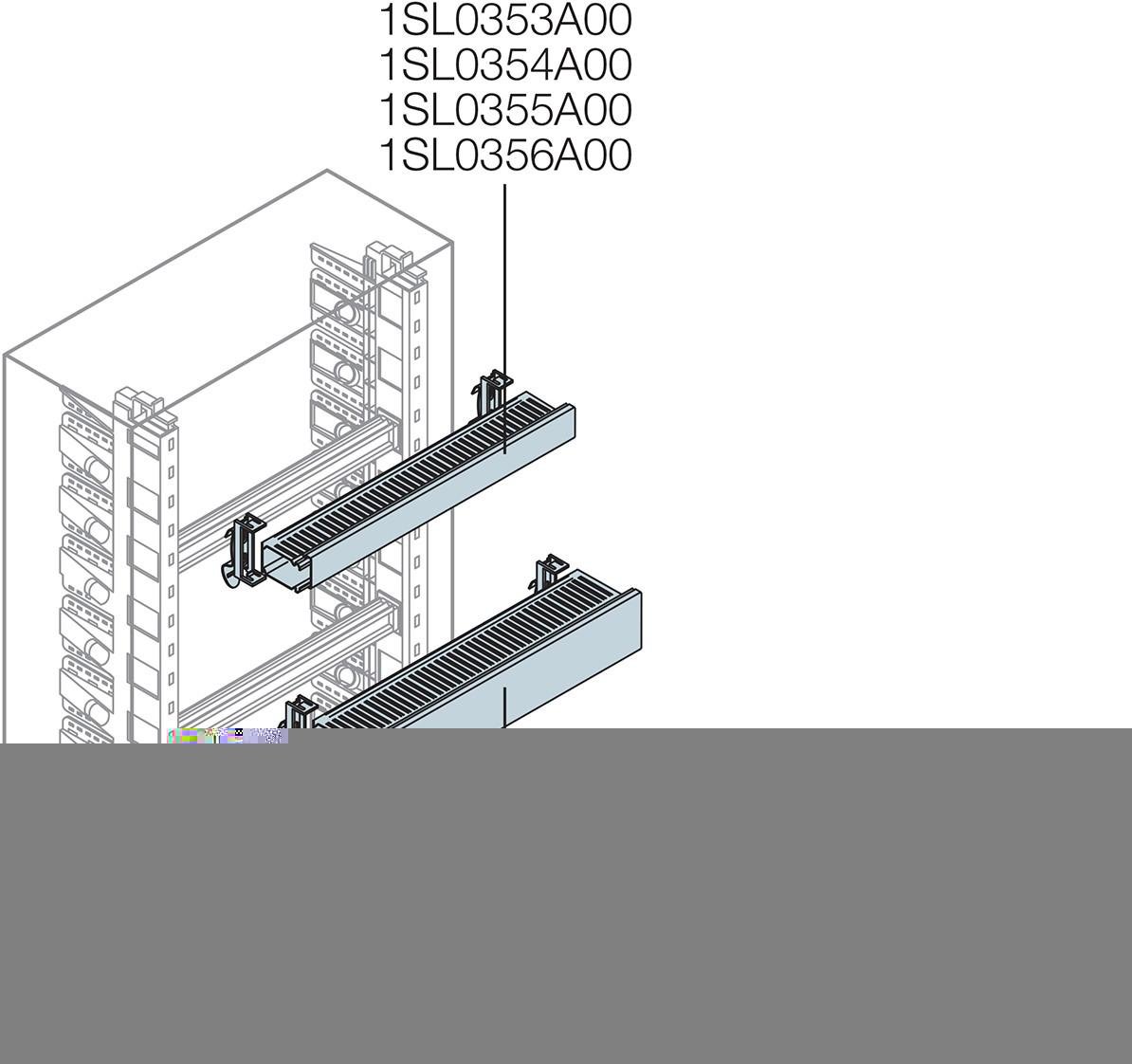 ABB SACE S.P.A. 1SL0354A00 - KIT FIX-O-RAPID+CANAL.25X60-TAGLIA 2-3