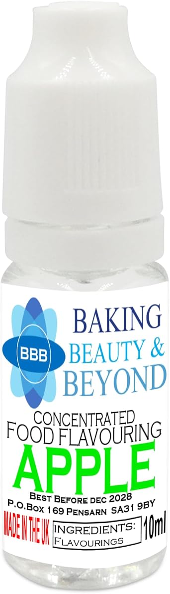 Baking Beauty and Beyond Concentrated Food Flavouring - Apple 10ml