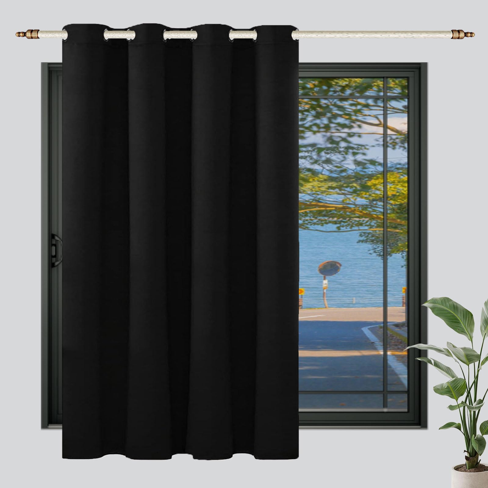 ドレープカーテン　190✖️210 一枚 Amazon｜ドレープカーテン 210 x 190 cm おしゃれ 無地 厚手 断熱 遮熱