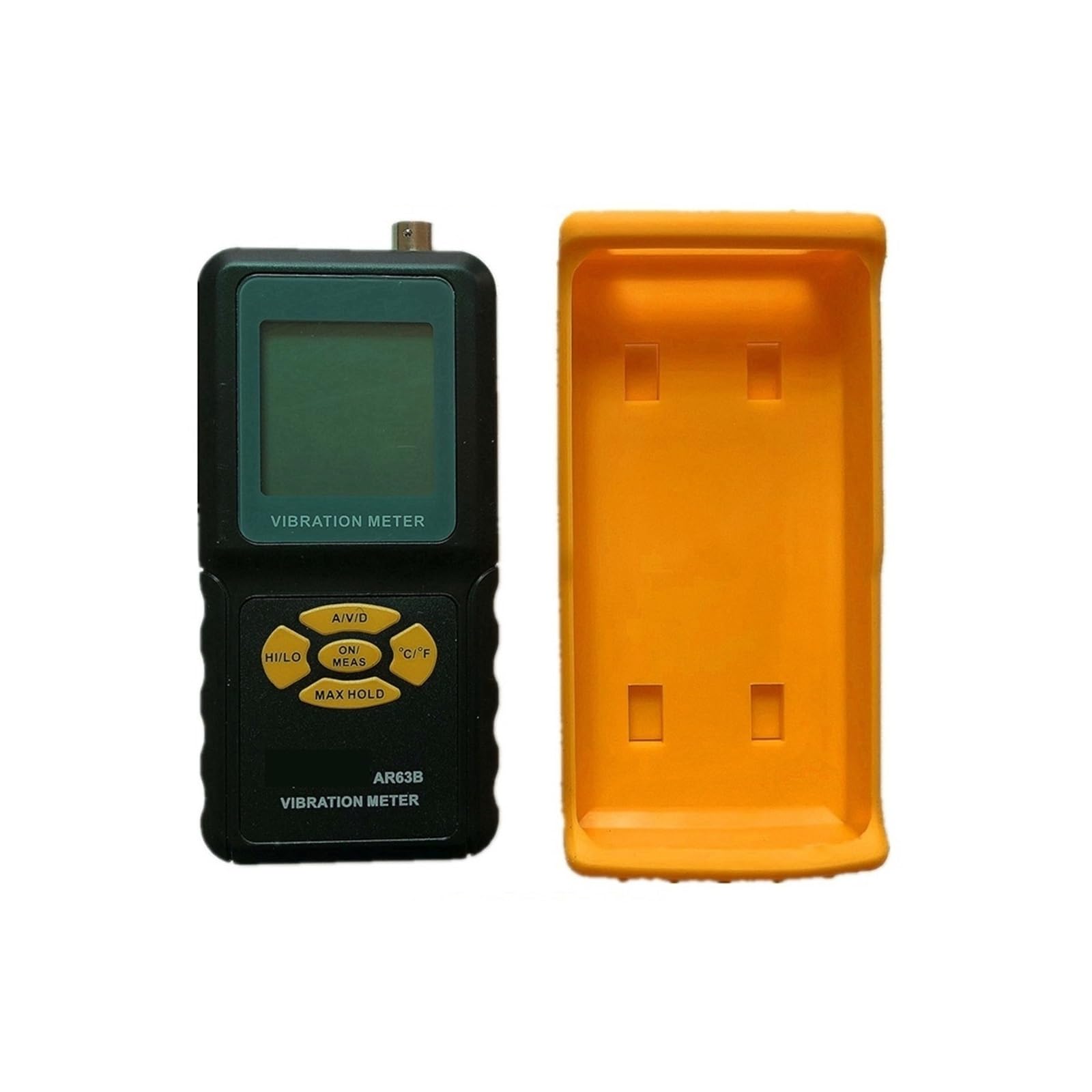 medidor de vibraciones, Medidor de vibraciones precisión AR63B, 0,1-199,9 m/s²,001-1,999 mm, m/s, analizador Gau