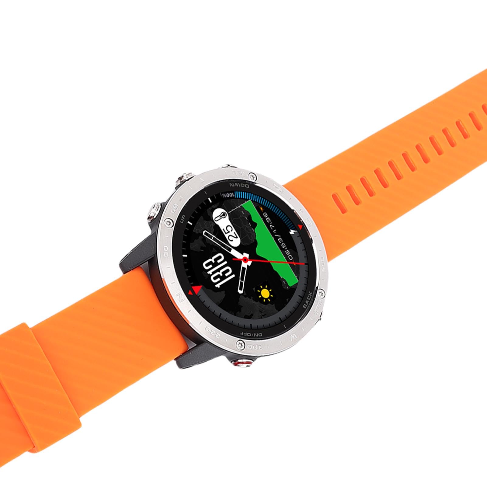 Sonew Orologio Smart Sportivo in Lega Rotondo da 0,3 Pollici per Uomo,
