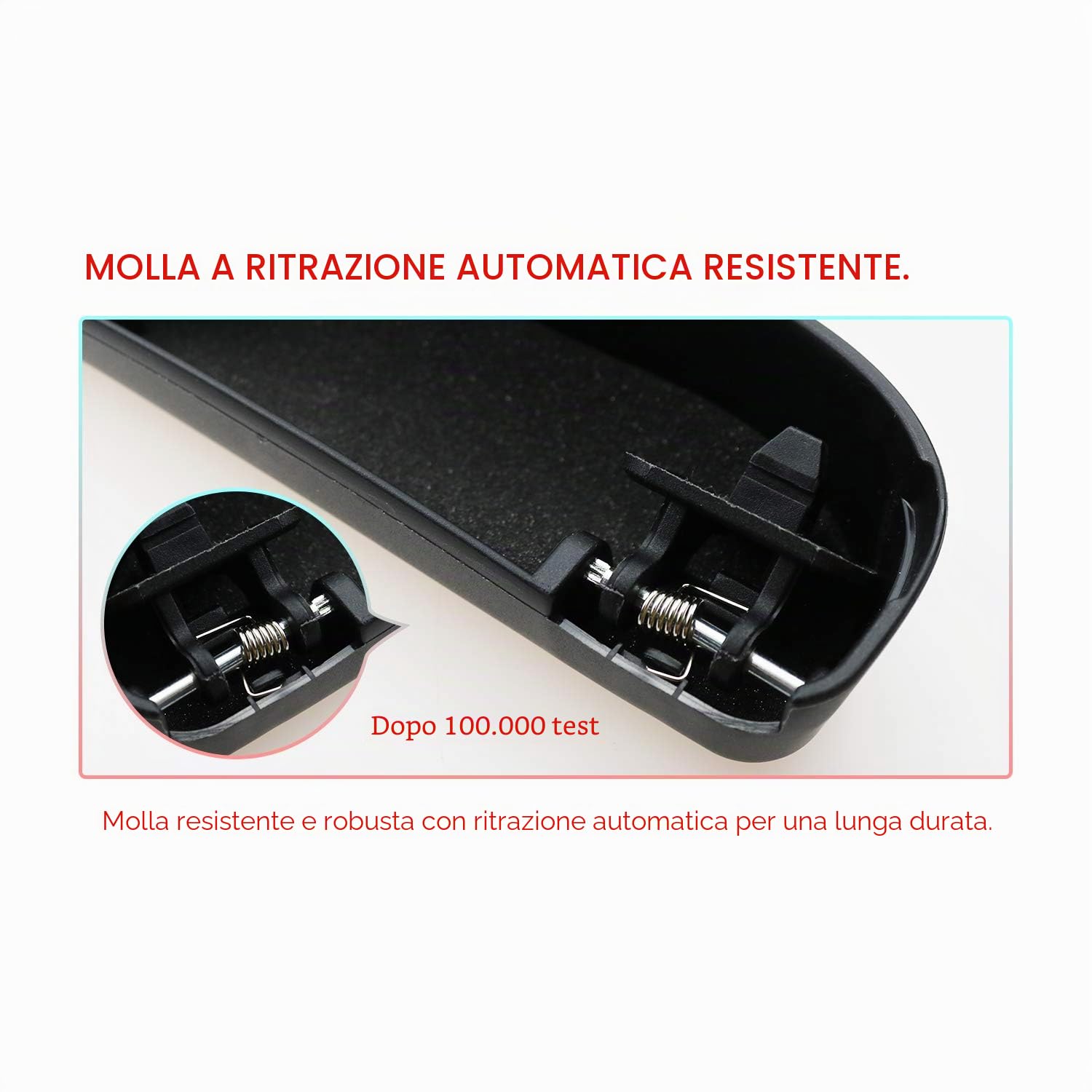 CDEFG Compatibile con Seat Leon MK4 Cupra Formentor/Cupra Terramar 2020-2024 2025 Custodia per Occhiali ABS Anteriore Sunglasses Holder Box Portaocchiali Accessori (Nero)