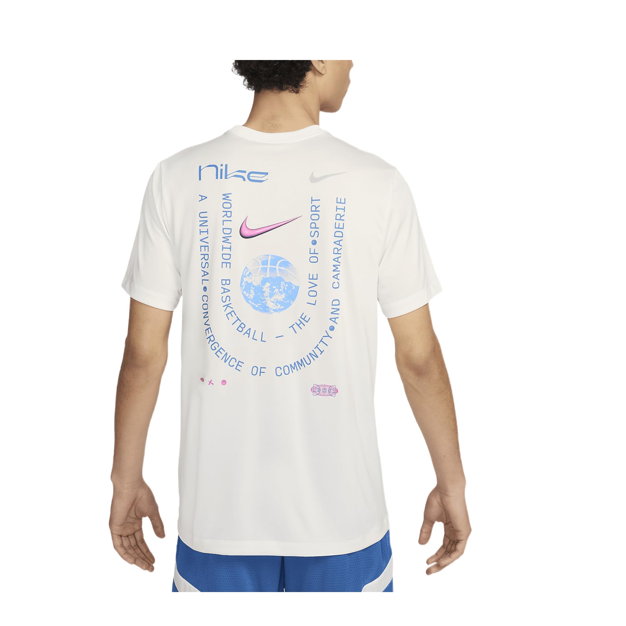 NIKE cycling shirt サイクリングシャツ スポンサー プリント Amazon.com: Nike Men's Dri-FIT Basketball T-Shirt (FV8412