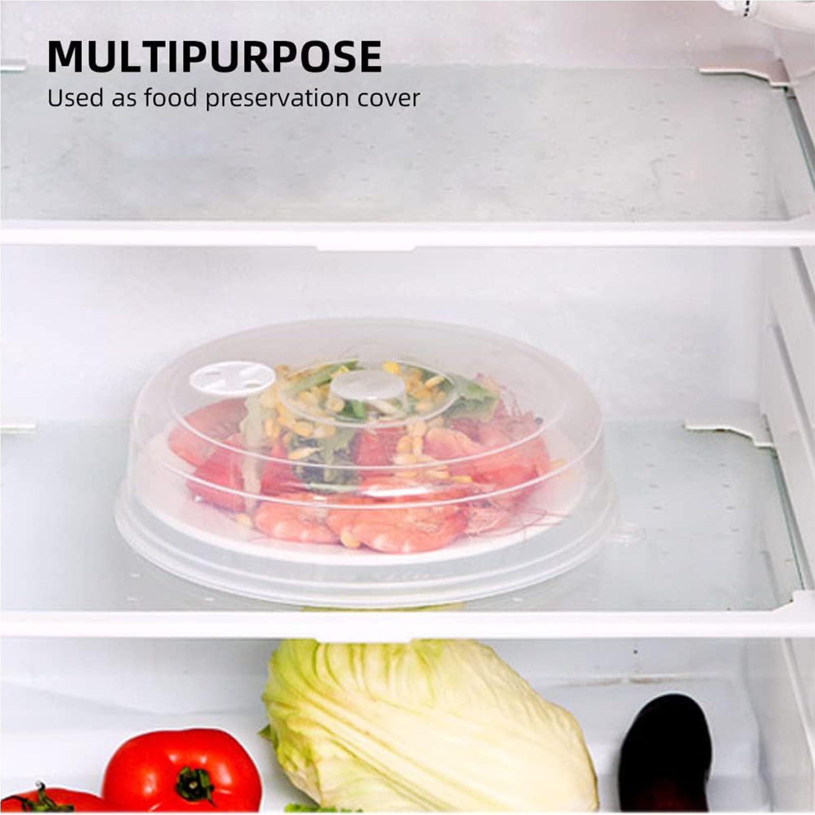 Sigilli la Copertura Fresca della Ciotola, la Grande Copertura microonde, la Copertura Fresca di plastica dei pp del commestibile per alimento e Le stoviglie microonde,A
