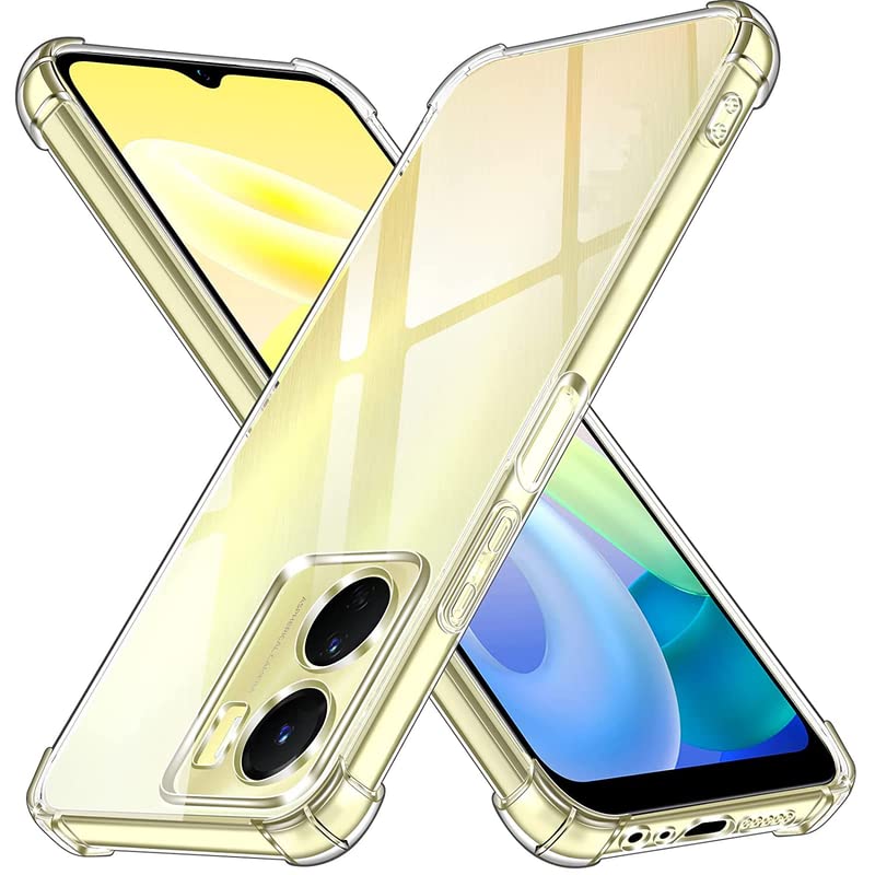Lustree Plain Flexible [Bumper] Transparent Back Cover for Vivo T2x 5G (B0C37KD6ZH) Amazon Price History, Amazon Price Tracker
