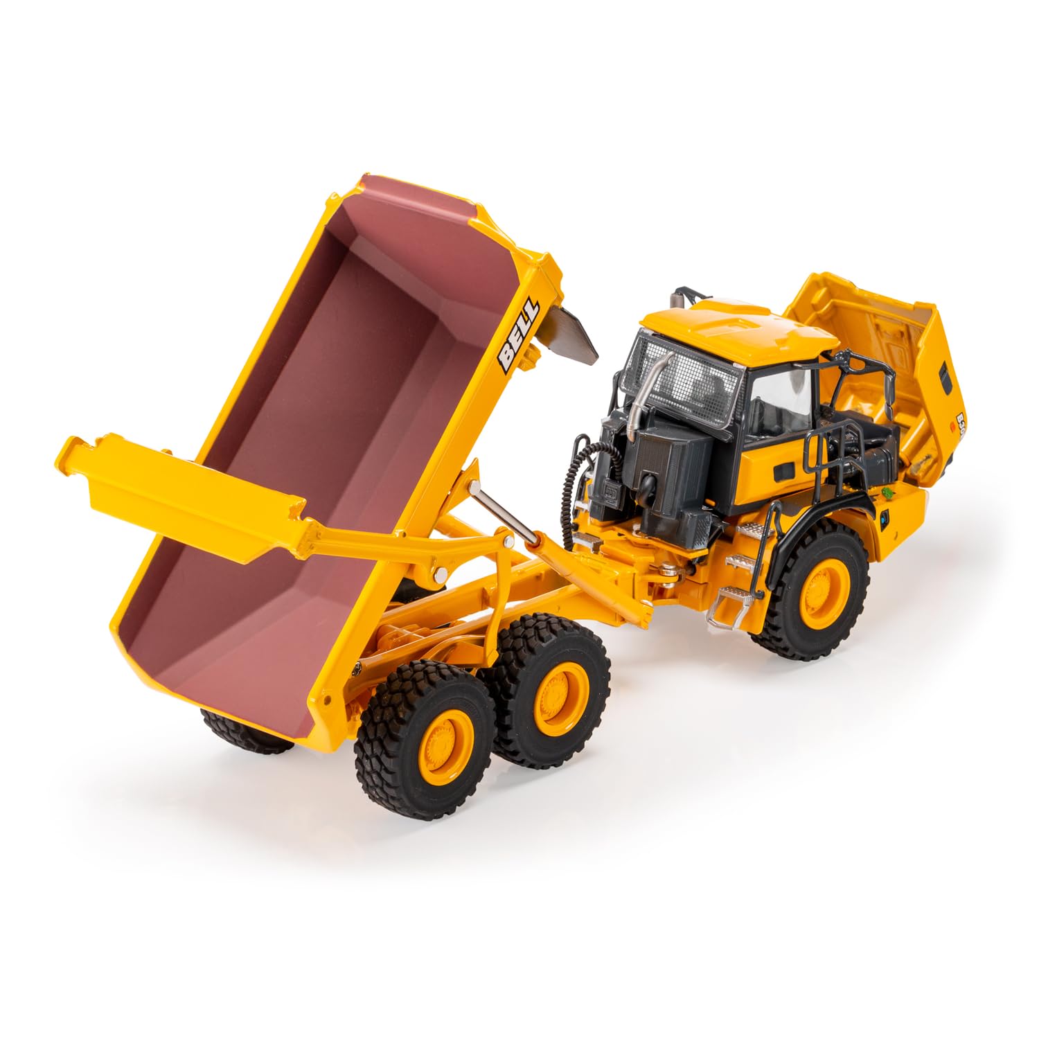 usk Scalemodel 31003-Dumper articolato Bell B30E, Scala 1:50, a Partire da 14 Anni, Colore Yellow, 31003