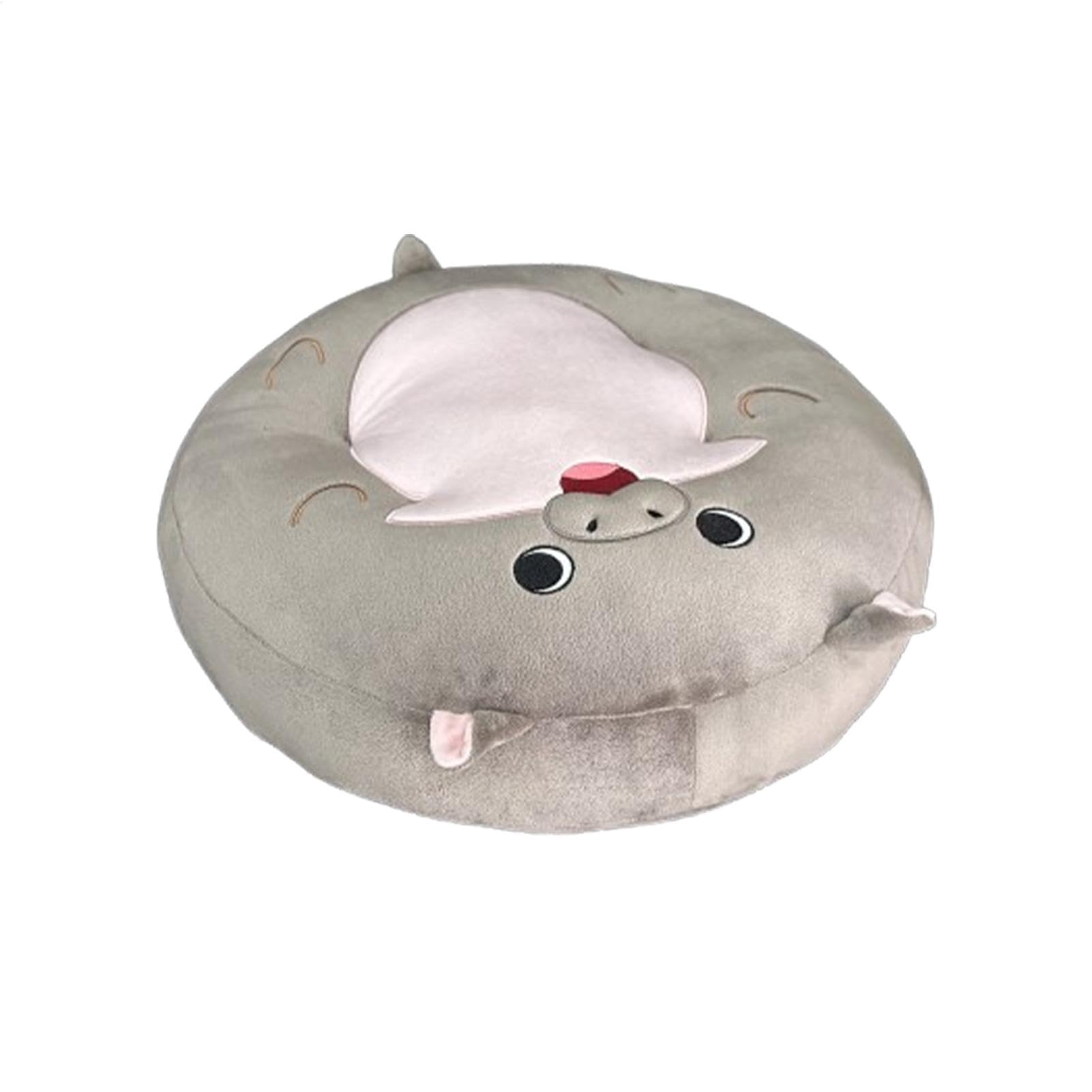 Coussin de canape hippopotame ergonomique et multifonctionnel en velours